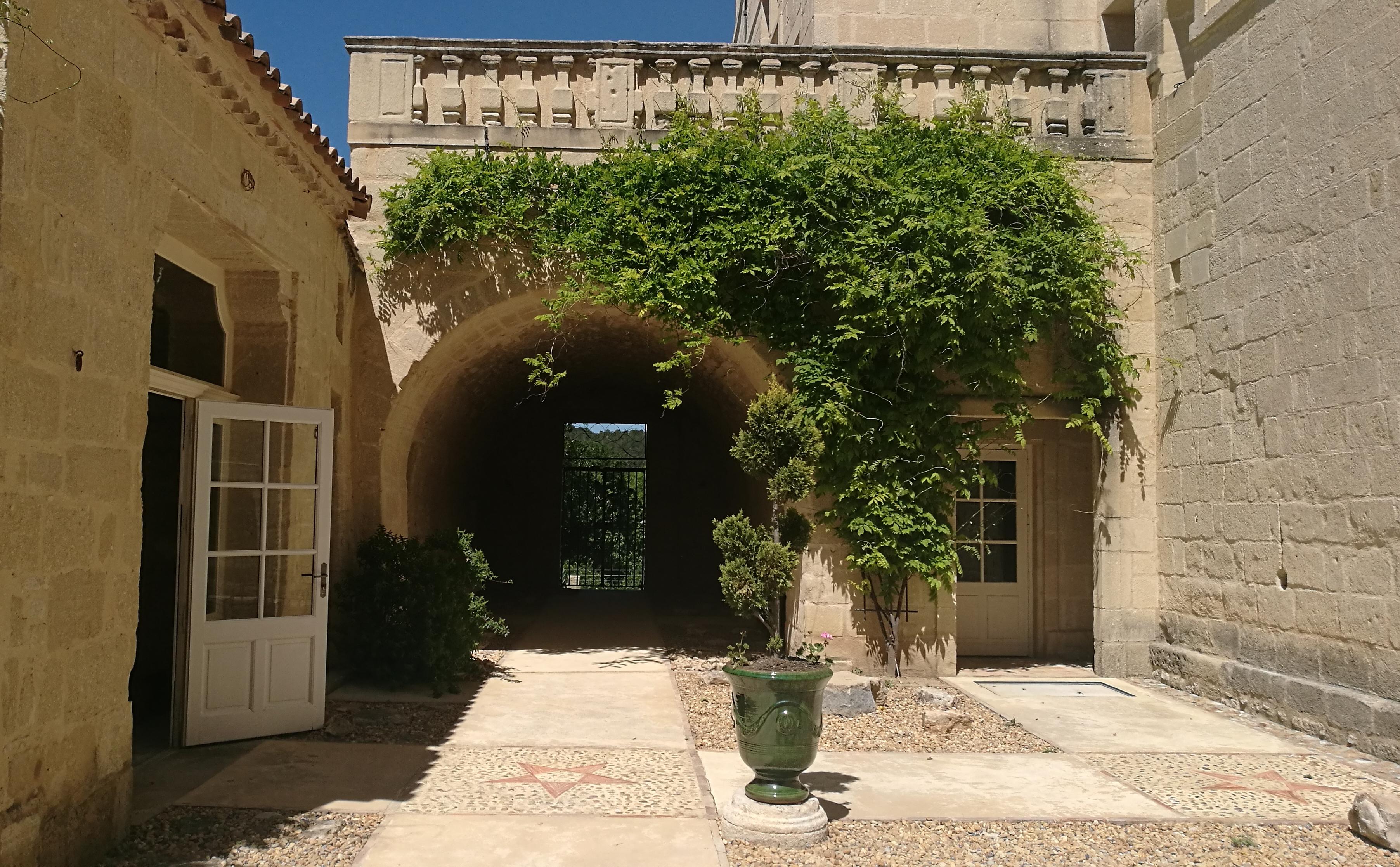 Отель Chateau De Pondres Villevieille Экстерьер фото