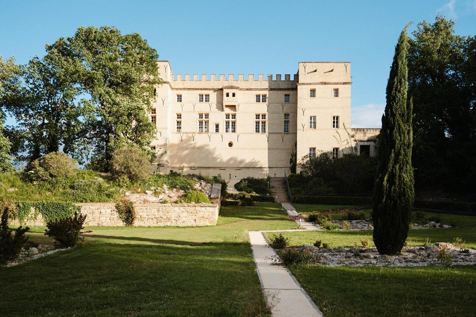 Отель Chateau De Pondres Villevieille Экстерьер фото